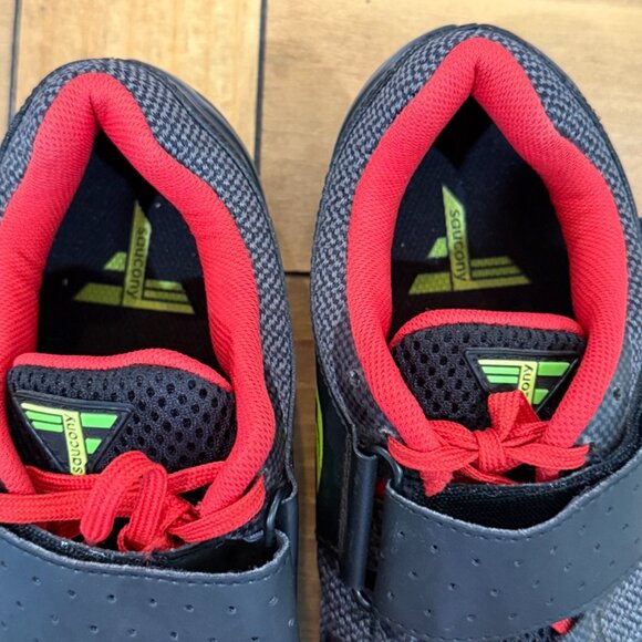 Saucony Mens 9.5 Unleash SD 2 Track & Field Throwers Shoe‎ Black Lace Up Sz 9.5 - Picture 5 of 7